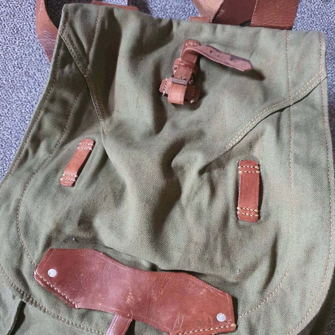 70s 루마니아군용 배낭 상품이미지5