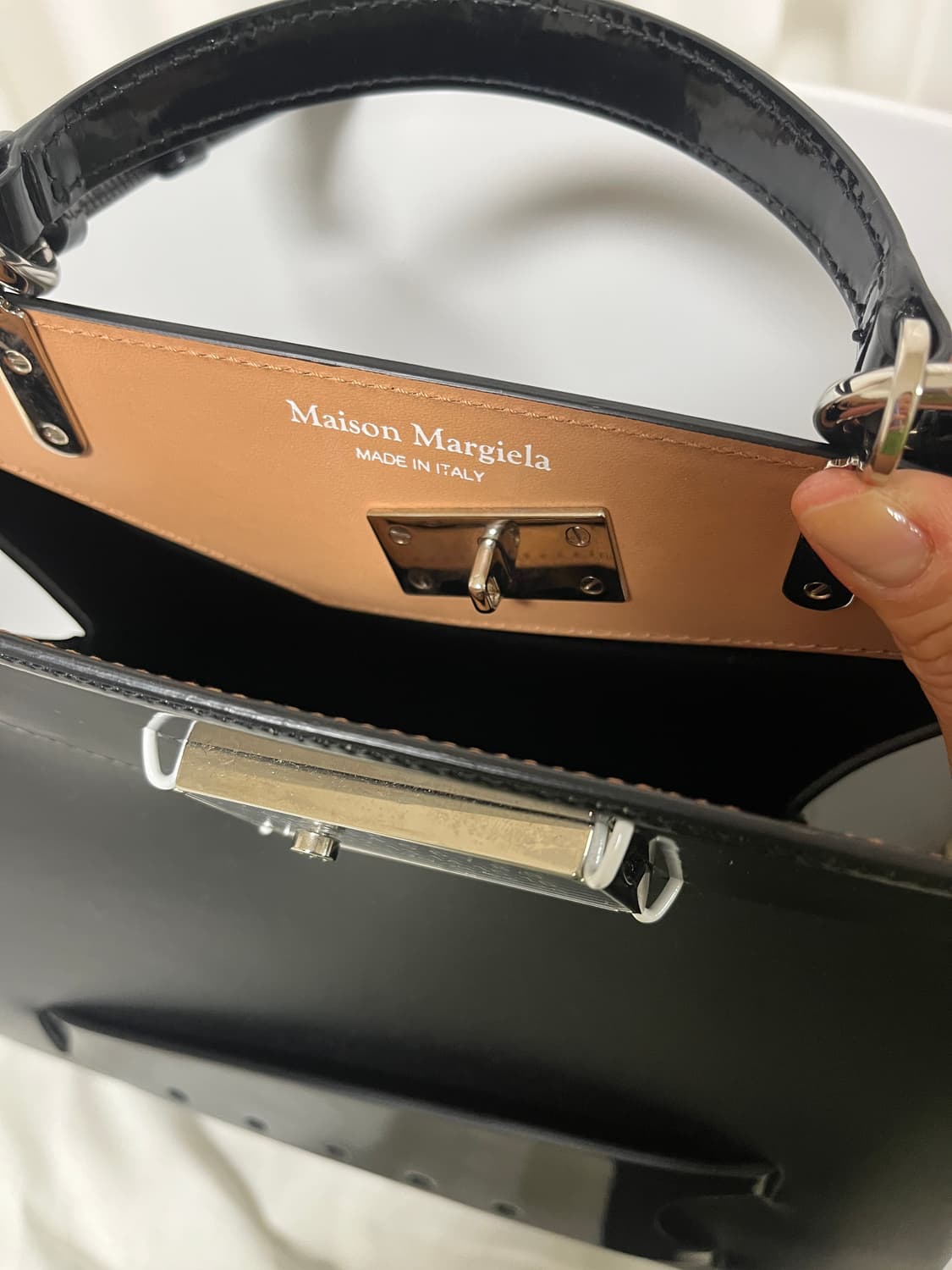 매종 마르지엘라 스내치드 토트숄더백 상품이미지6