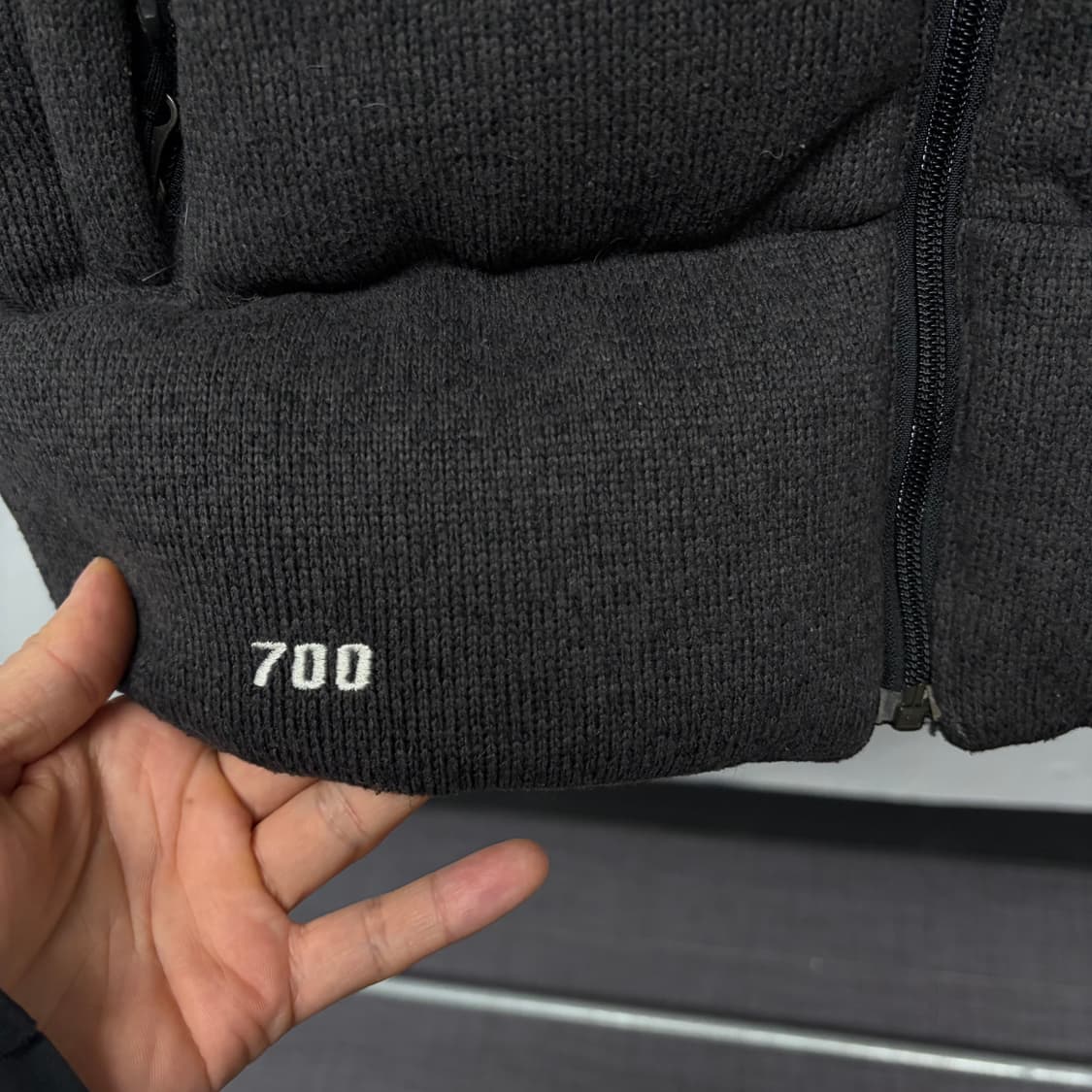 노스페이스 니트 패딩 베스트 상품이미지5