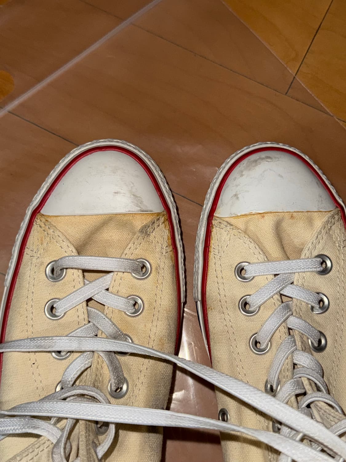 컨버스 올스타 버터색 하이 스니커즈 250 상품이미지3