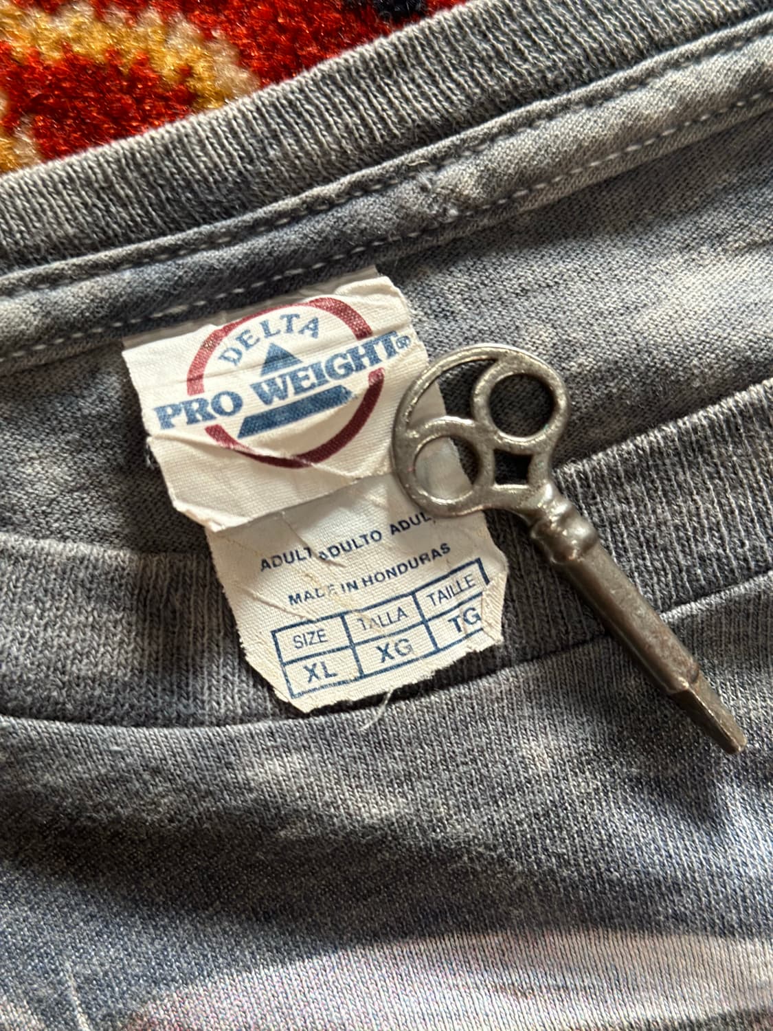 00s Skeleton Guitar Tie Dye XL 상품이미지6