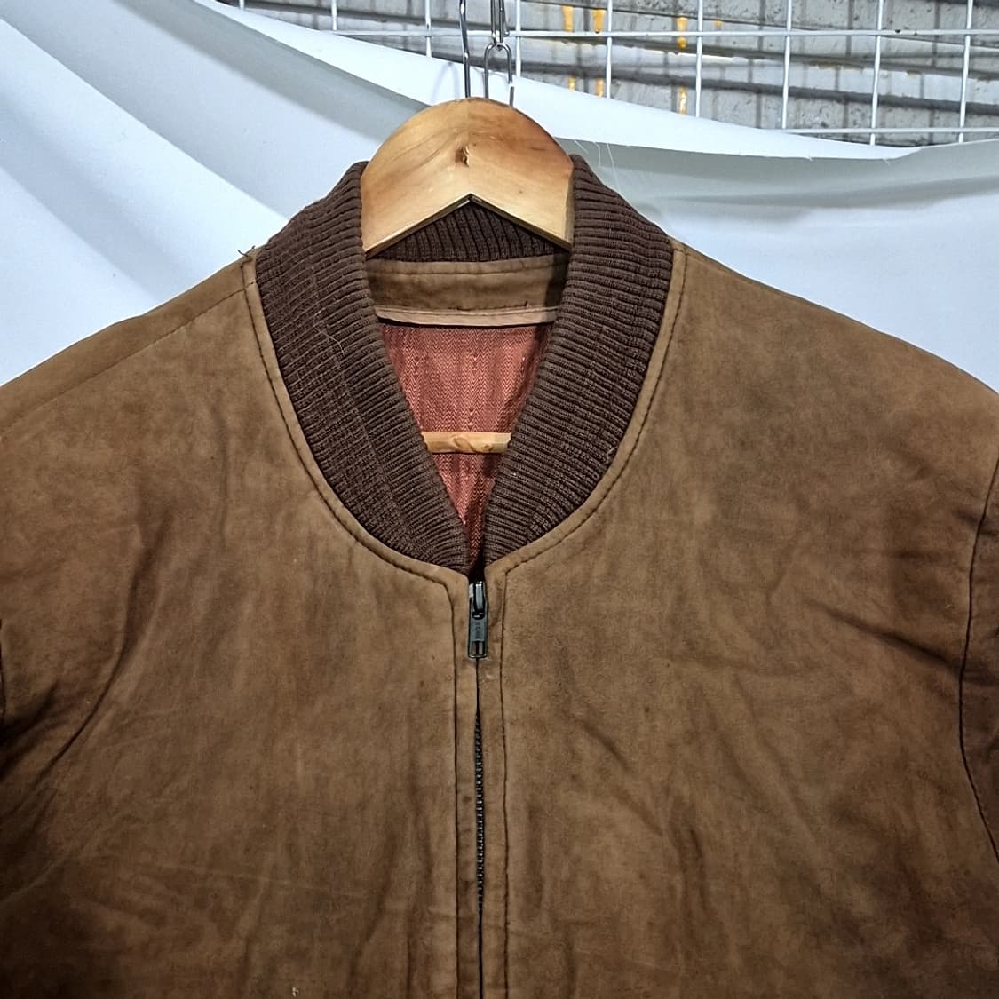 Vtg 스웨이드 블루종 자켓 상품이미지2