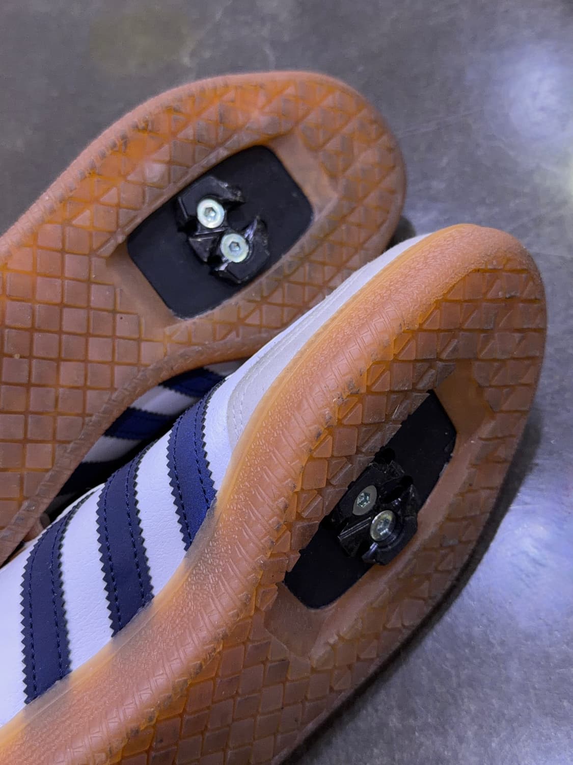 아디다스 벨로삼바 사이클링 클라우드 화이트 네이비 슈즈 240 상품이미지8