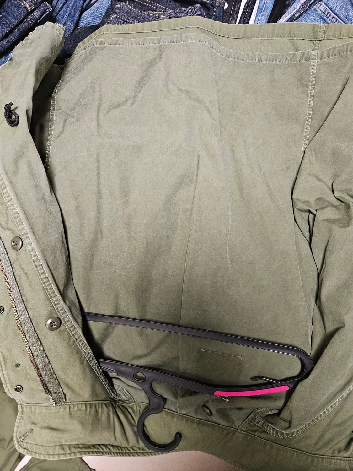 0g m65 3세대 황동지퍼 미군 필드자켓 L/S 상품이미지6