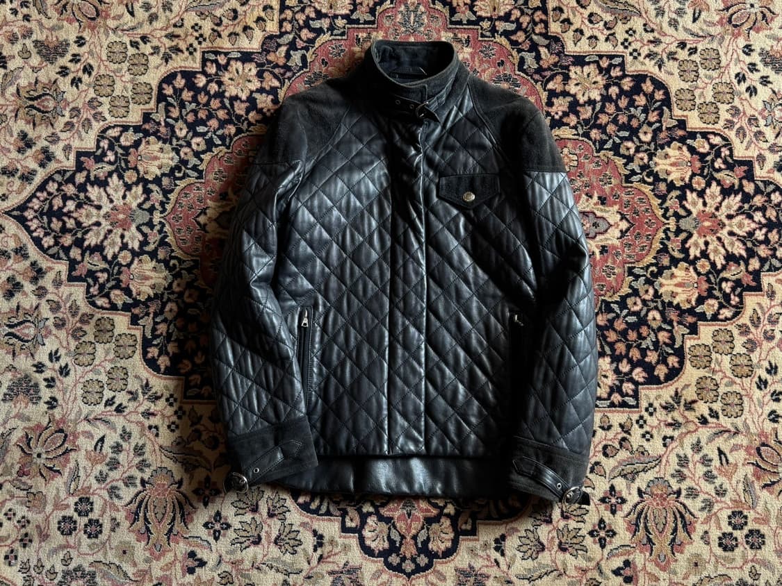 코치 램스킨 스웨이드 레더 아웃도어 자켓 55~66 상품이미지4