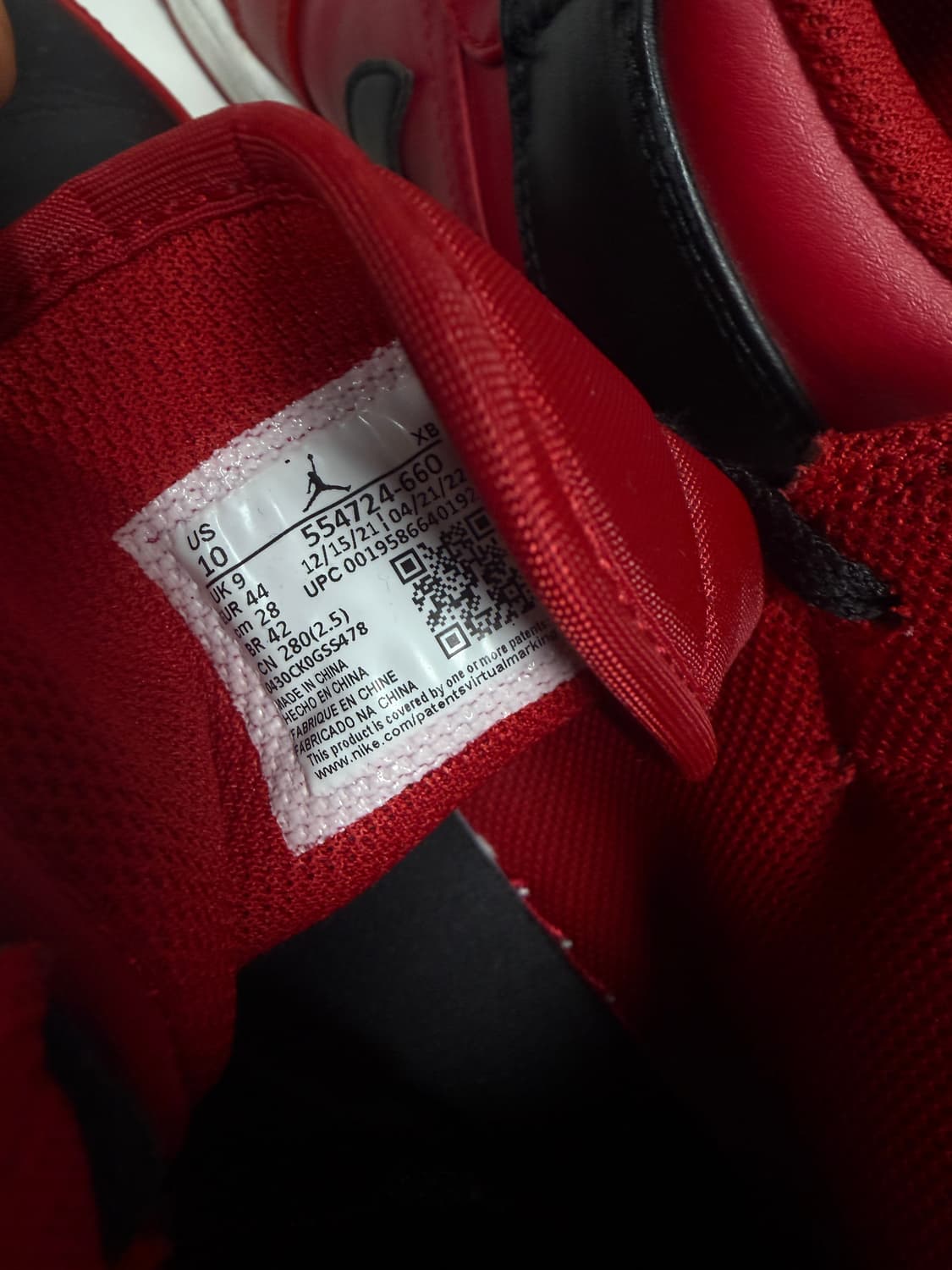 조던 1 미드 리버스 브레드 상품이미지3