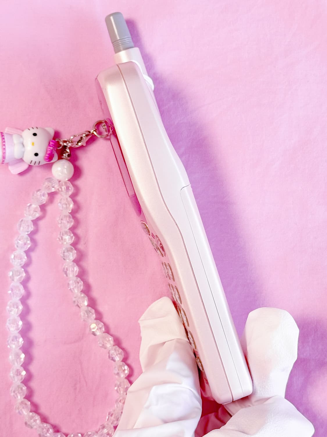 핑크 일본 고전 도코모 목업폰 갸루폰 핸드폰 폴더폰 고전폰 키티폰 가짜폰 상품이미지5