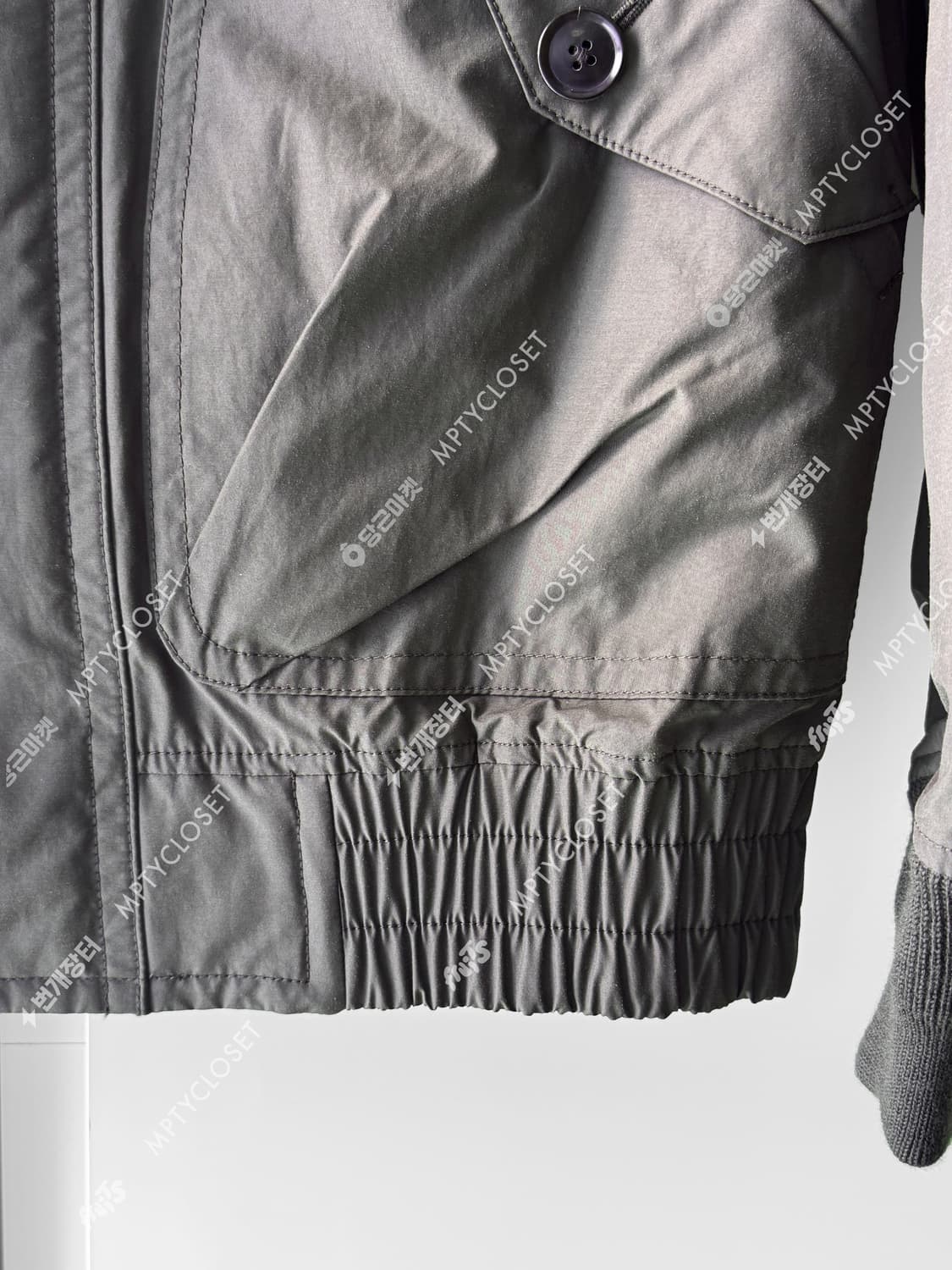 [100] Beanpole 빈폴 덱 자켓 아미 그린(카키) 상품이미지5