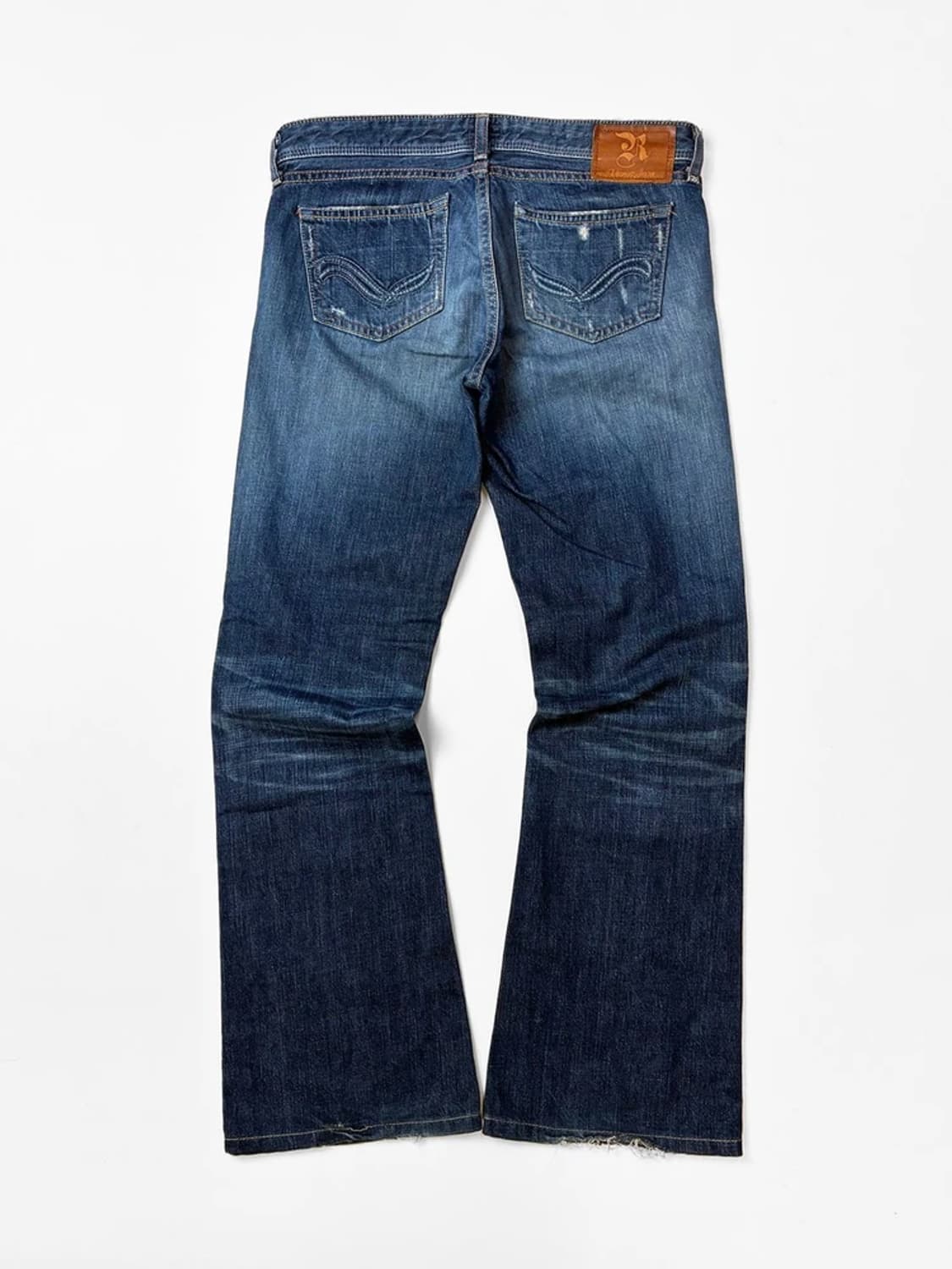 Something 00s 재팬 비너스 세미 데님 팬츠 PN5452 상품이미지4