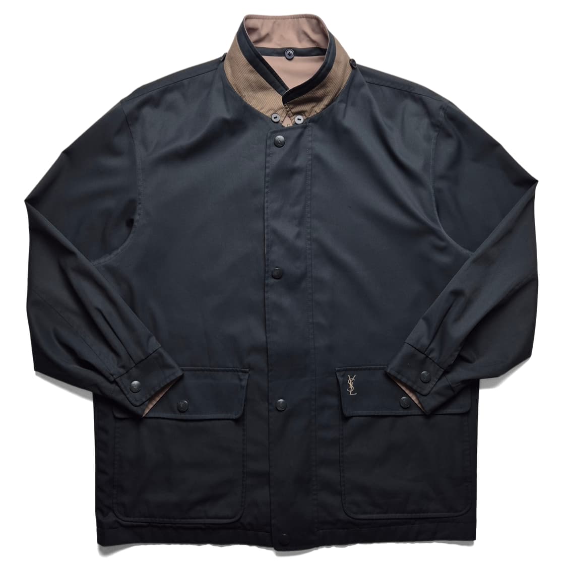 [95] 입생로랑 리버시블 폴리쉘 블루종 자켓 상품이미지2