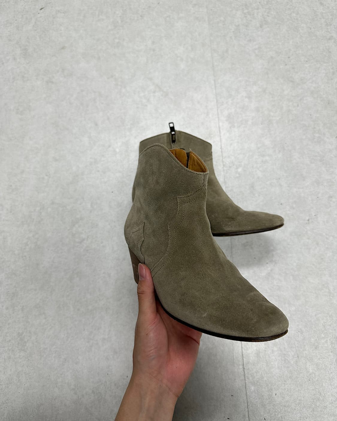 이자벨마랑 스웨이드 부츠 상품이미지2