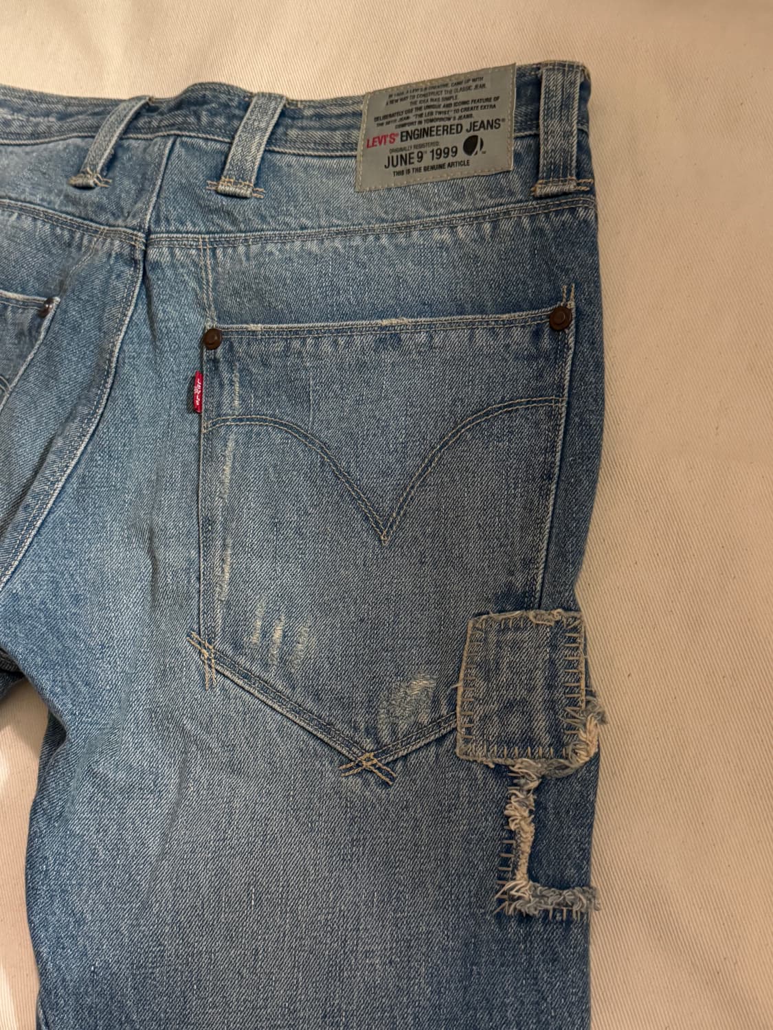 리바이스 엔지니어스 패치워크 진스 상품이미지7