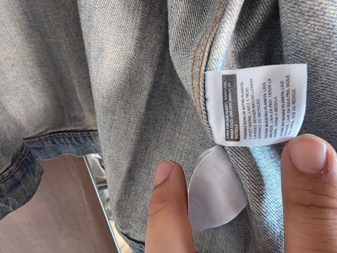 리바이스 블루탭 데님 자켓 일본제 XXL 새상품 상품이미지7