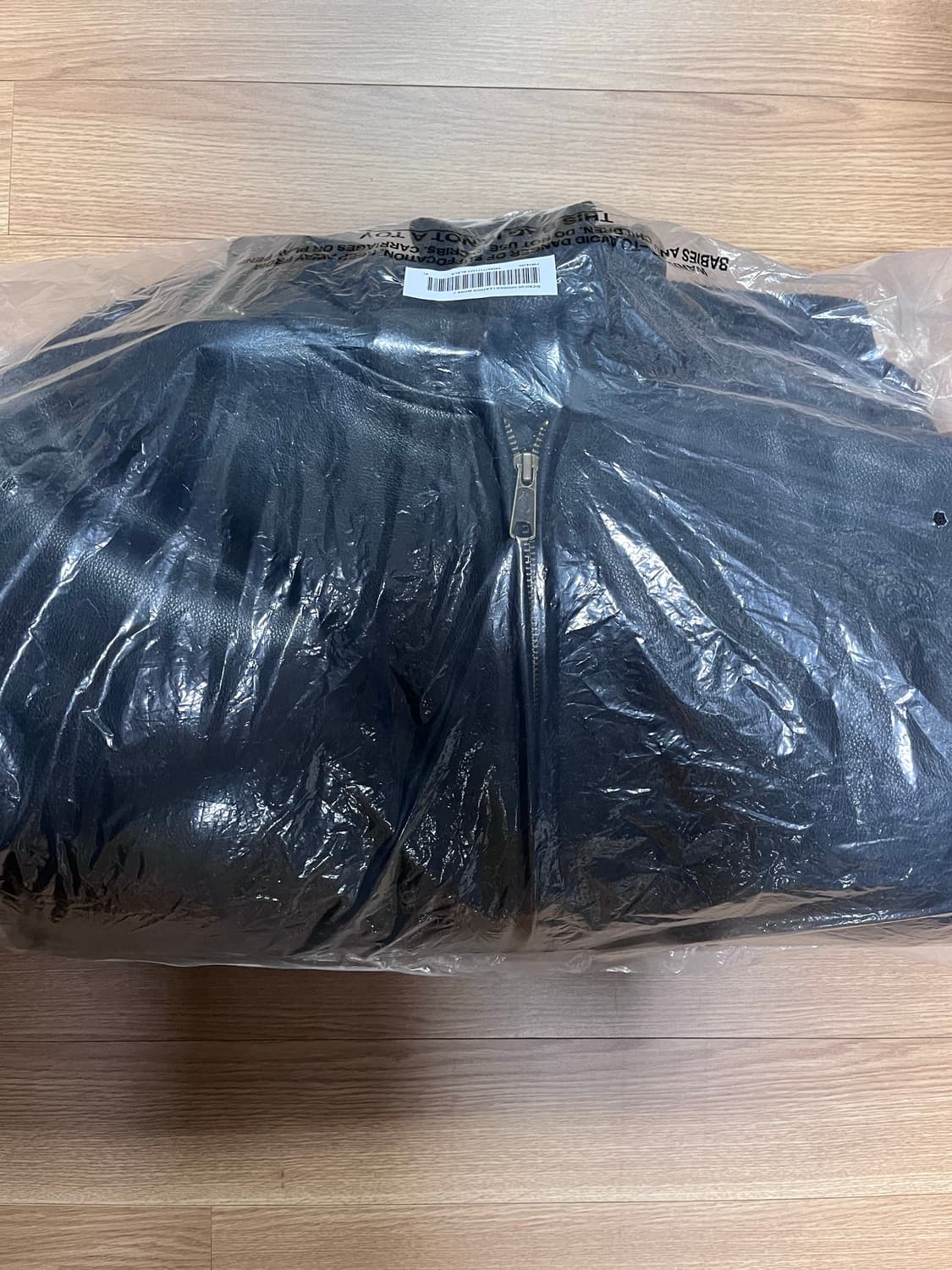 슈프림 디키즈 후드 레더 워크 자켓 블랙 XL 상품이미지8