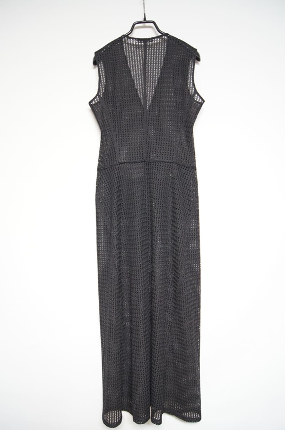 질샌더 정품 블랙 메쉬 맥시 드레스 상품이미지7