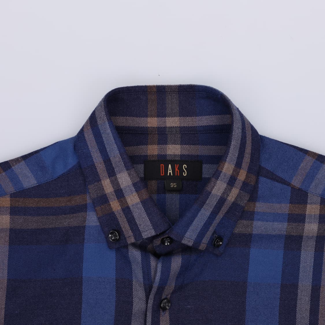 95 닥스 남성 고급 타탄 체크 셔츠 남방 4278 상품이미지5