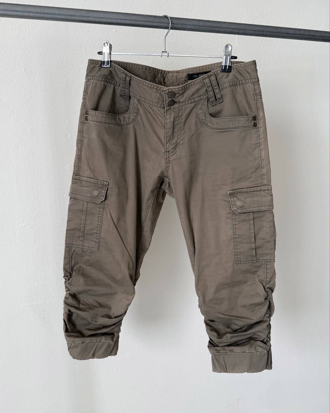 Ru jeans 셔링 하프팬츠 상품이미지3