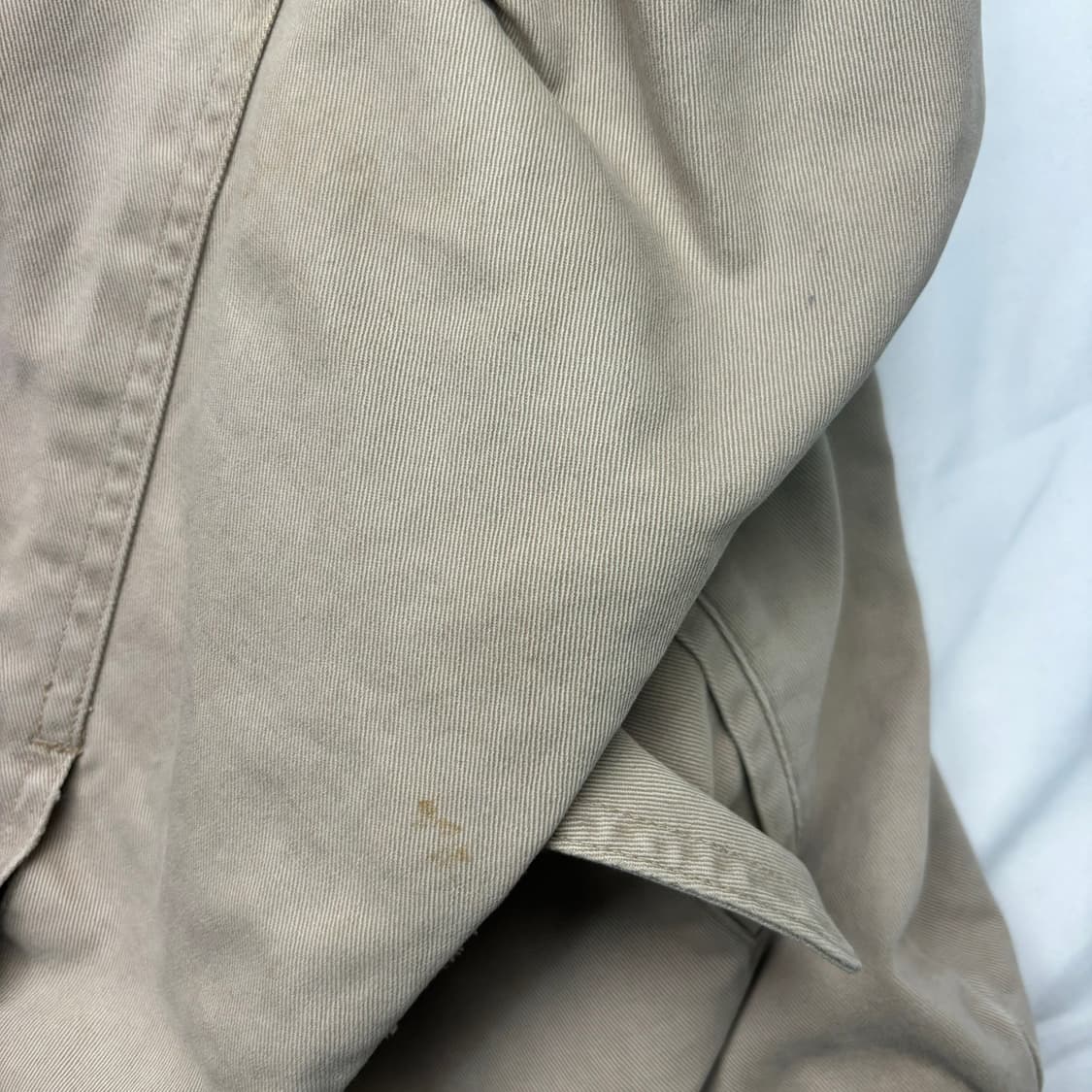 90s Lee 빈티지 베이지 블루종 자켓 M 상품이미지10