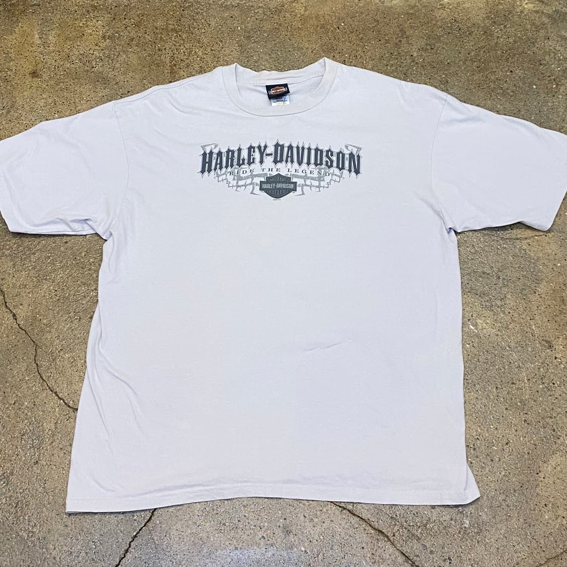미국 빈티지 할리데이비슨 라이드더레전드 반팔티 상품이미지2