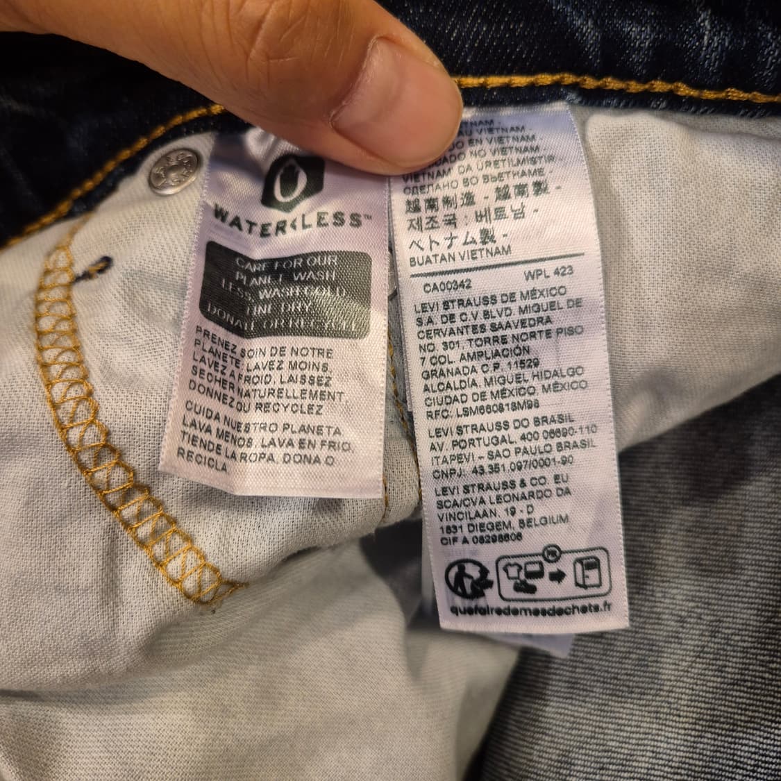 36인치 리바이스 511 청바지  상품이미지4