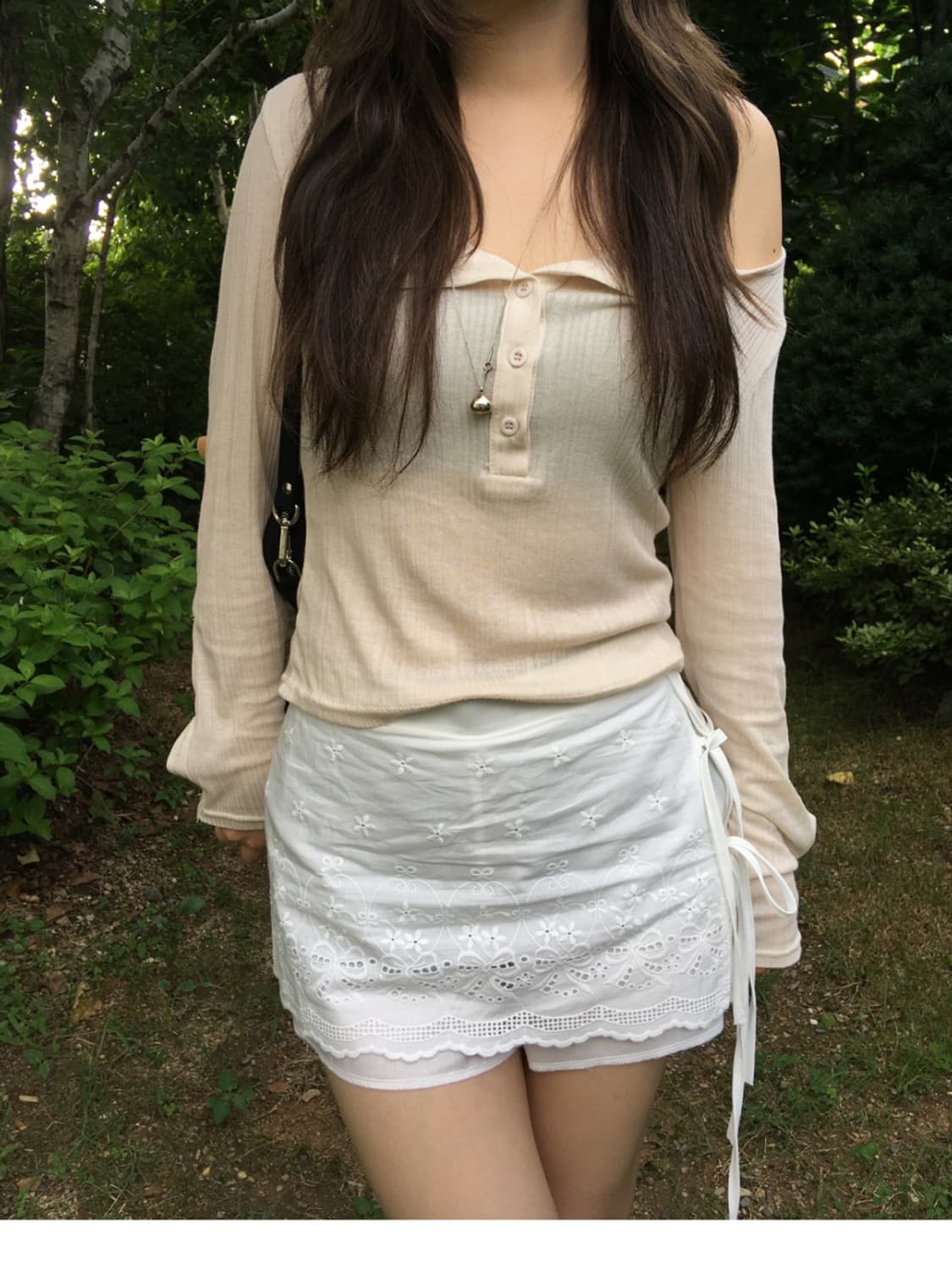 아워캐비넷 milk button tee 상품이미지2