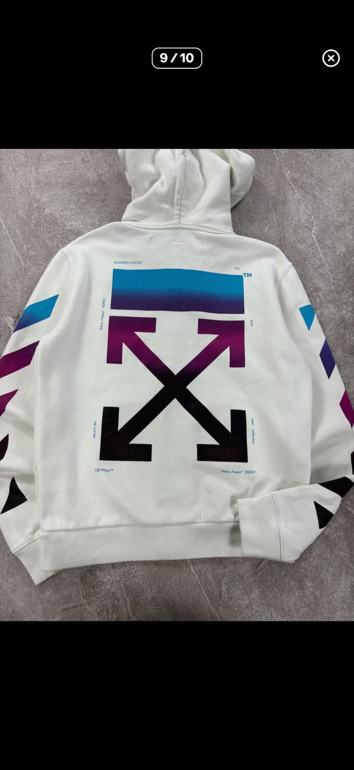 오프화이트 후드집업 상품이미지9