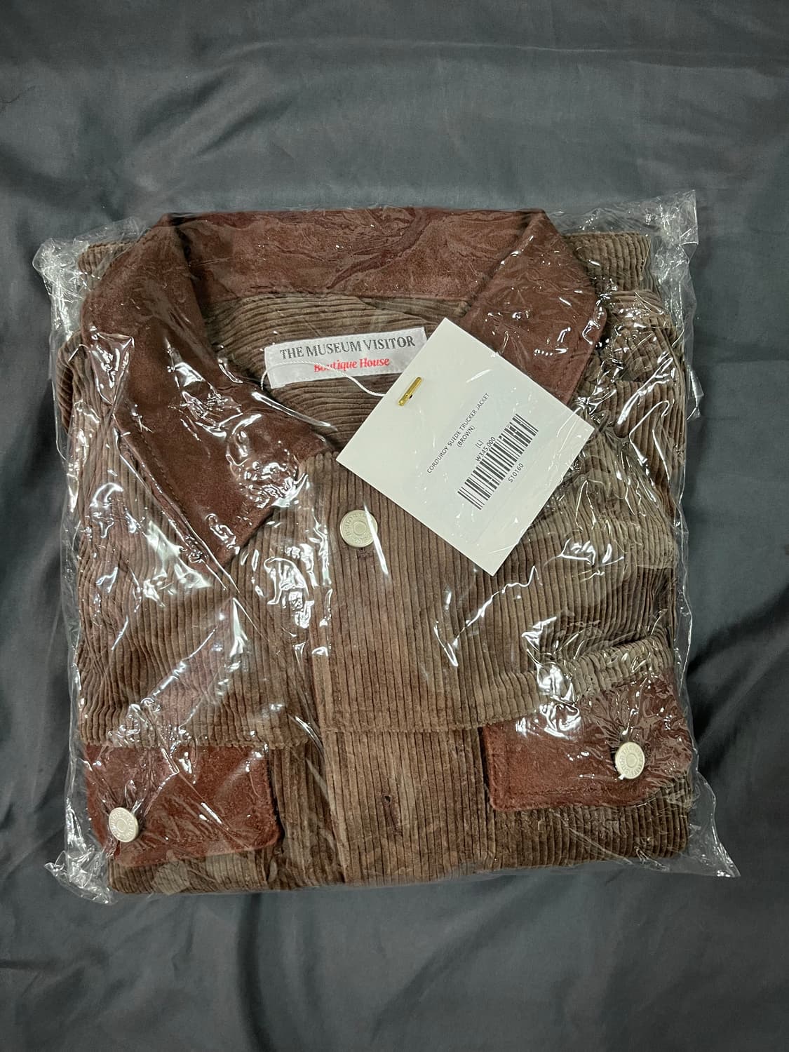 [L] 더뮤지엄비지터 코류듀이 자켓 상품이미지2