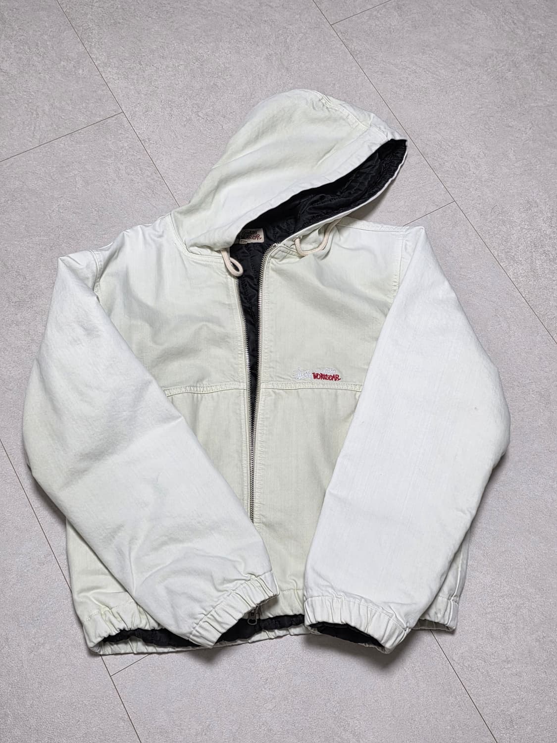 스투시 인슐레이티드 캔버스 워크 자켓 본 (M, 100-105) 상품이미지1