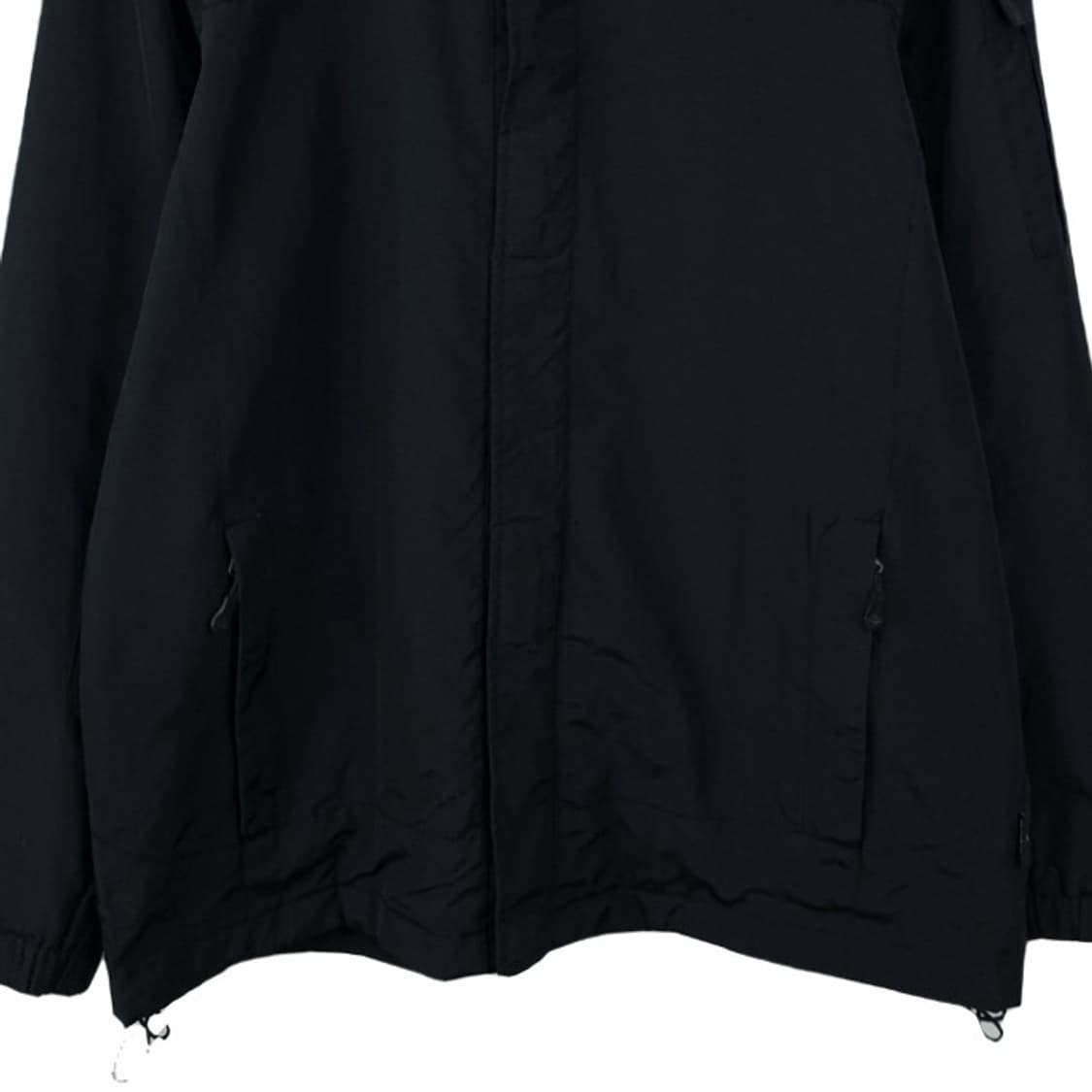 [디키즈] 로고 자수 후드 바람막이 자켓 블랙 M19420 상품이미지5