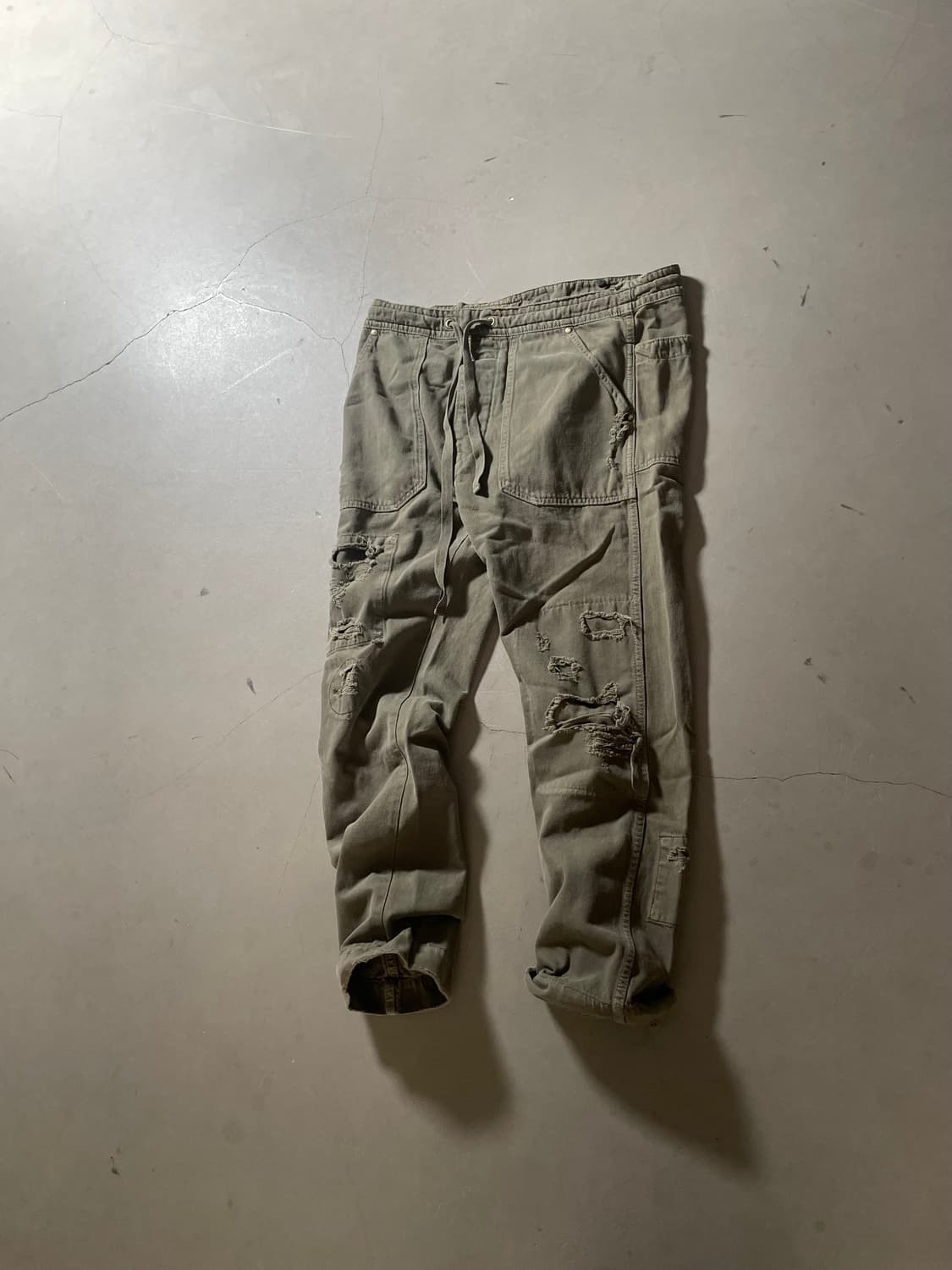 Militaly Distressed Cargo Pants 상품이미지1