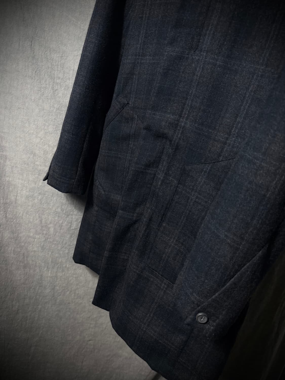 Lumen et Umbra Hooded Check Coat  상품이미지7