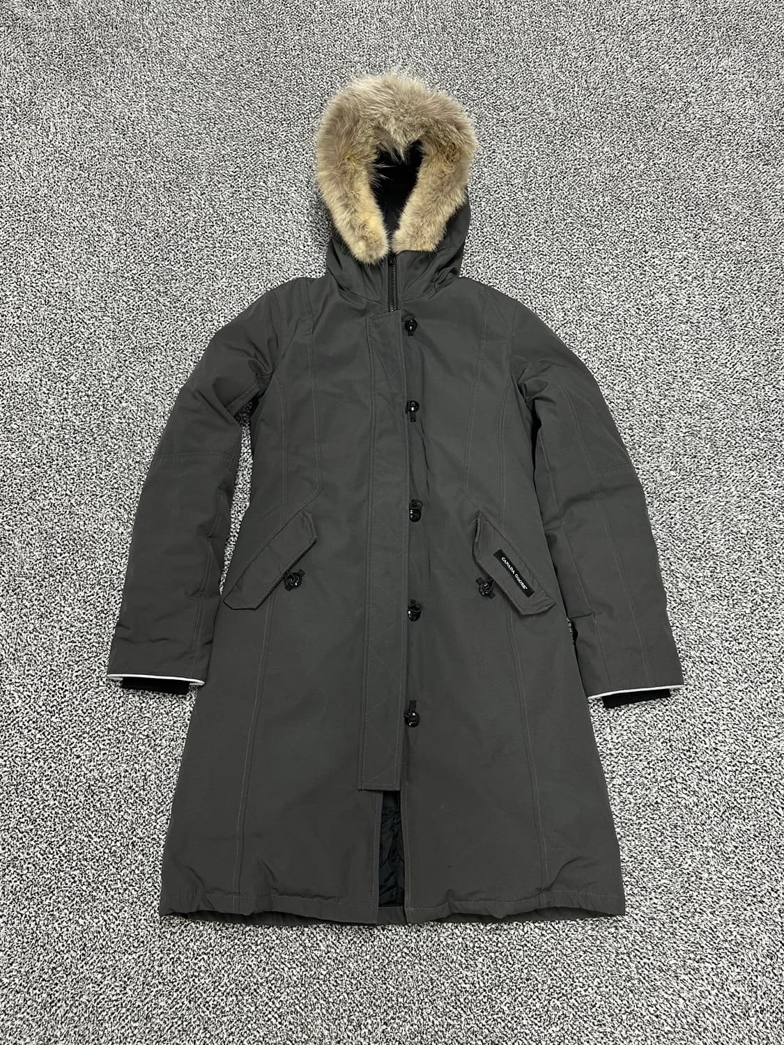 캐나다구스 여성 덕다운 코요테 퍼 패딩 상품이미지1