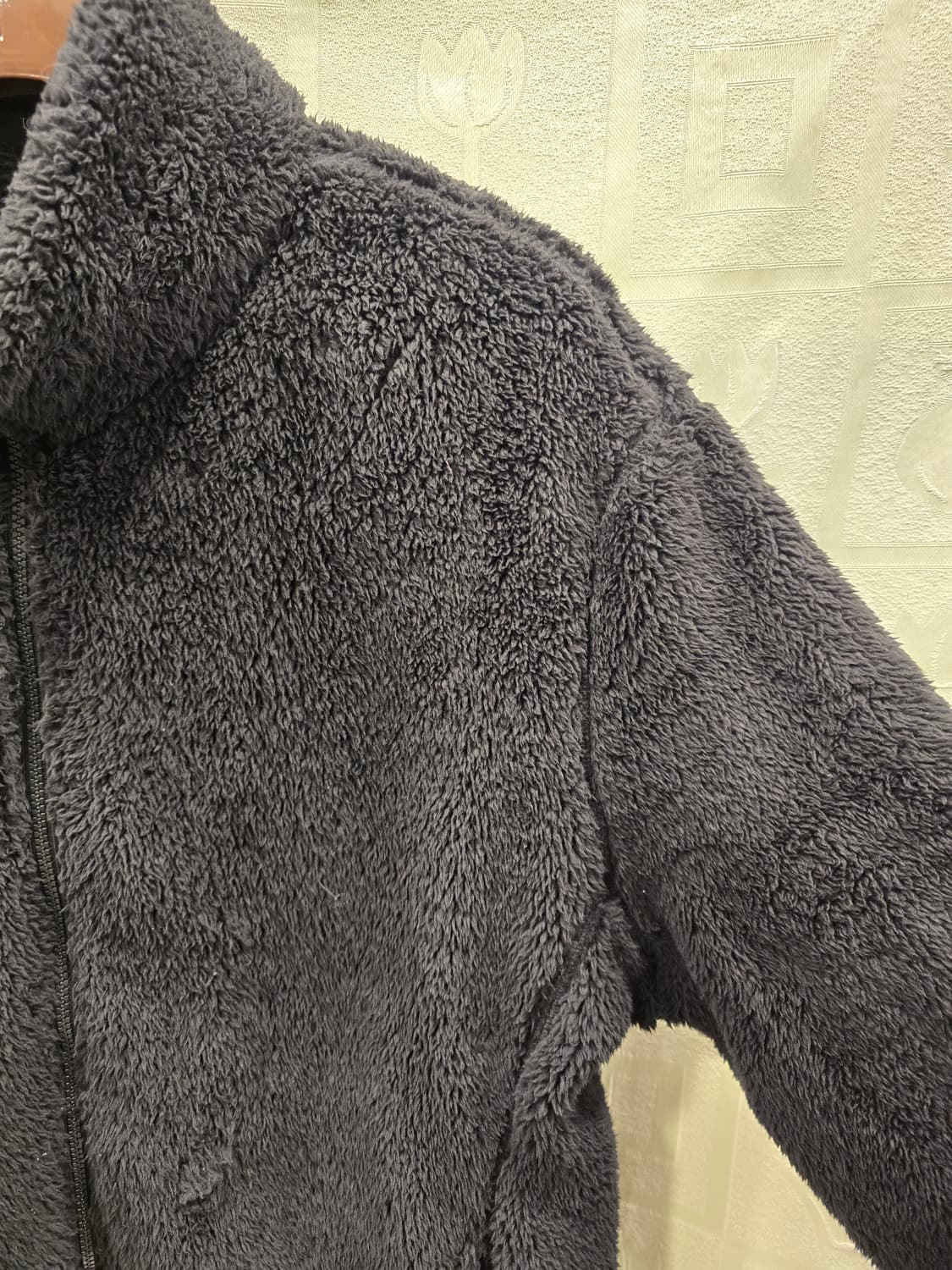 탑텐 뽀글이 플리스 자켓 검정 115 상품이미지3