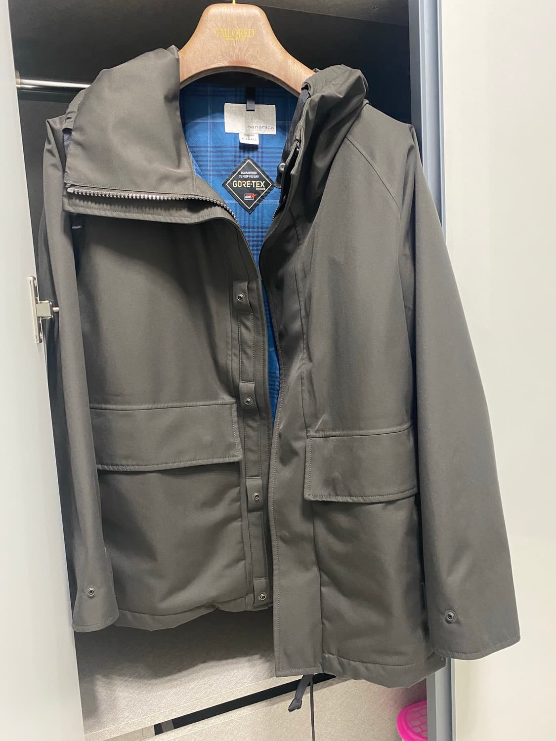 24ss  나나미카 크루저 재킷 xs charcoal 상품이미지1