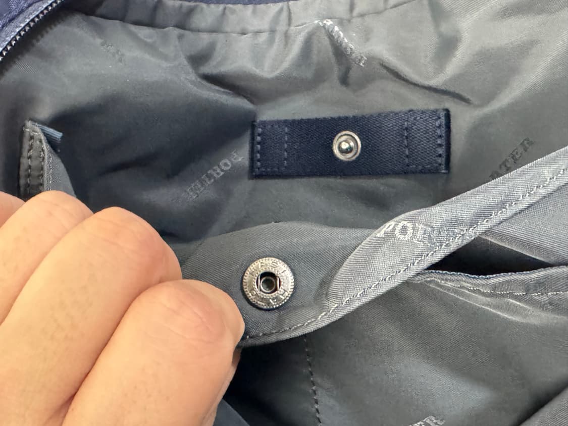 요시다포터 포커스 라인 네이비 크로스백 .  상품이미지6