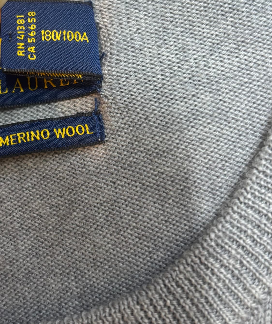 폴로 랄프로렌 메리노 울 니트  상품이미지5