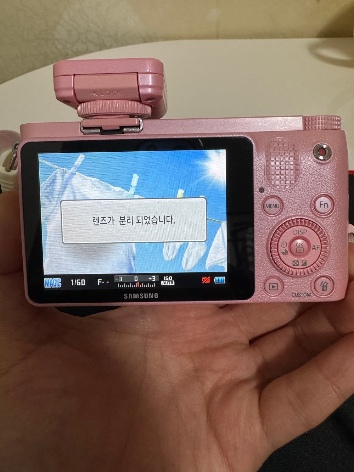 삼성 NX1000 핑크 바디만 판매 상품이미지2
