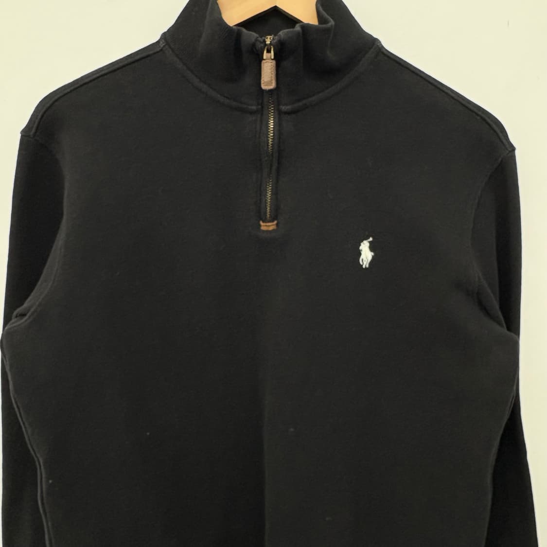 폴로 랄프로렌 블랙 하프집업 남m 상품이미지2