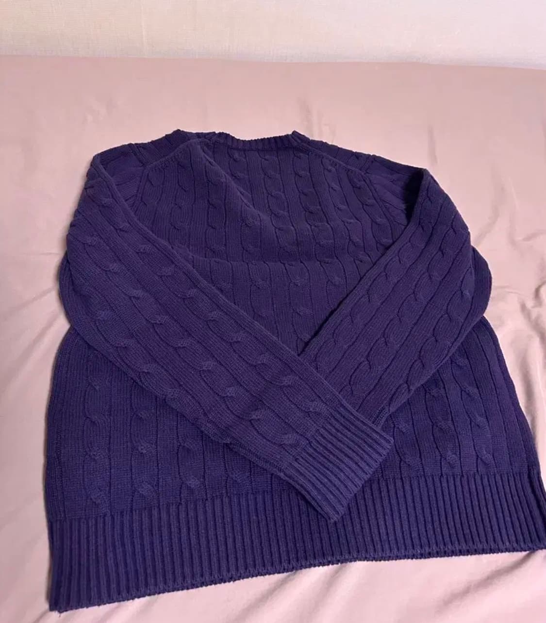 폴로 랄프로렌 케이블 니트 L 상품이미지5