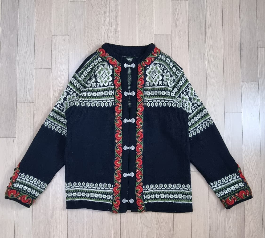 노르웨이 노르딕 후크버클 울 가디건 FREE _ 남성 L 추천 상품이미지1