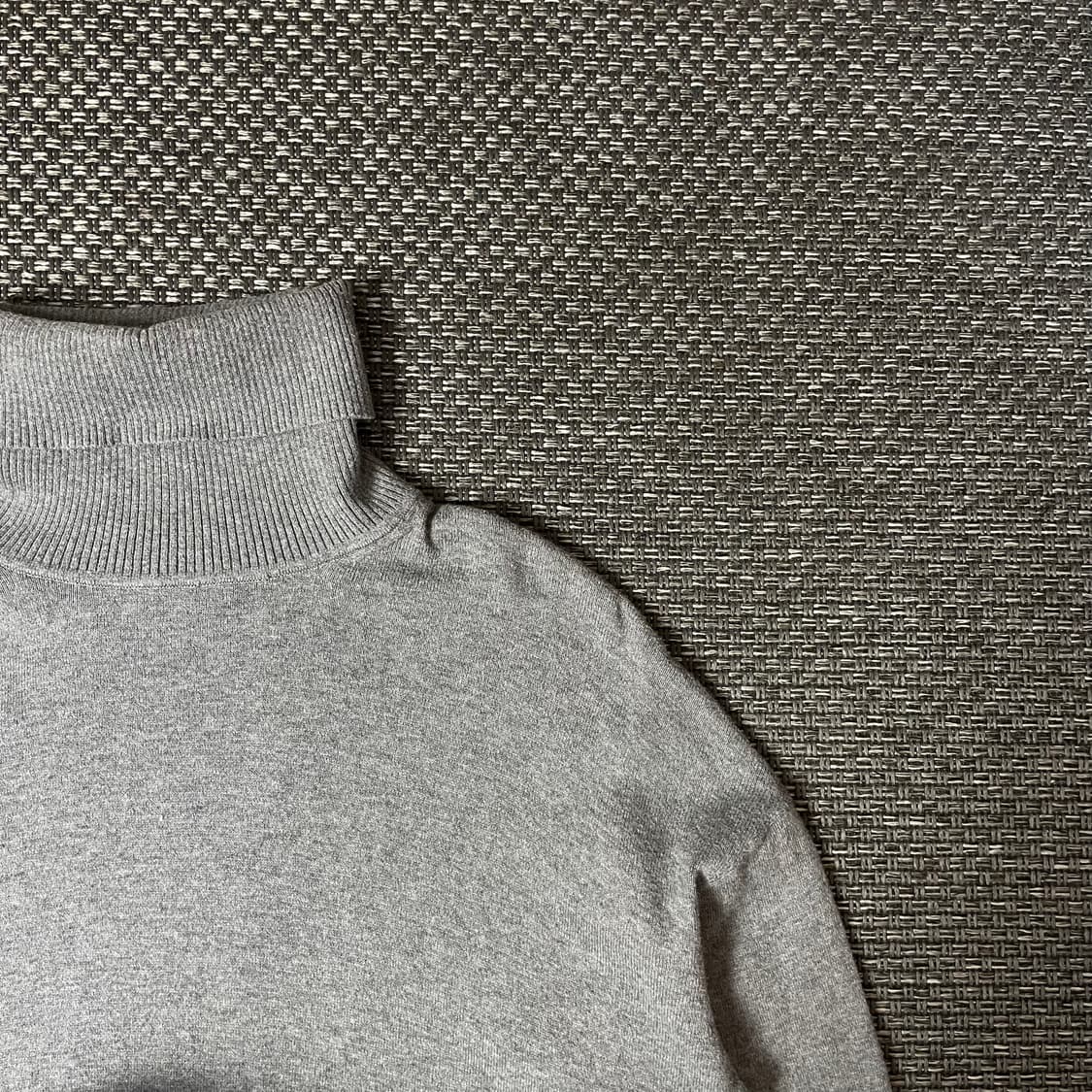 타미힐피거 그레이 터틀넥 니트 M 상품이미지3