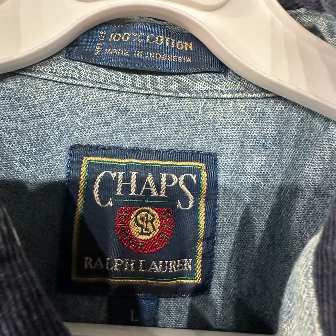 폴로랄프로렌 챕스 셔츠 남방 L 상품이미지4