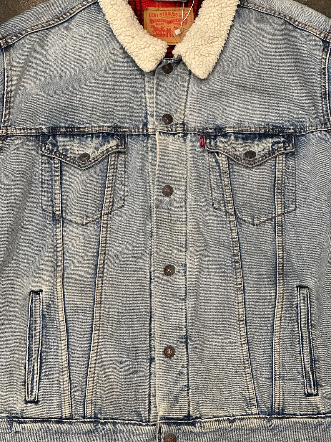 리바이스 쉐르파 데님자켓 XXL 상품이미지3