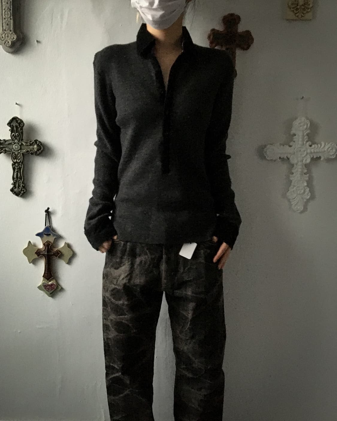 Woolen ribbed pk knit 상품이미지7