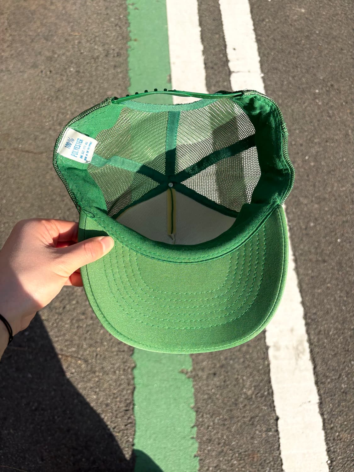 아메리칸 빈티지 메쉬 볼캡 그린  상품이미지3