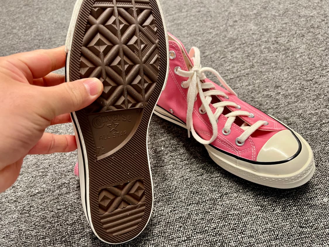 [260] 컨버스 척테일러 70s 하이 핑크  상품이미지6