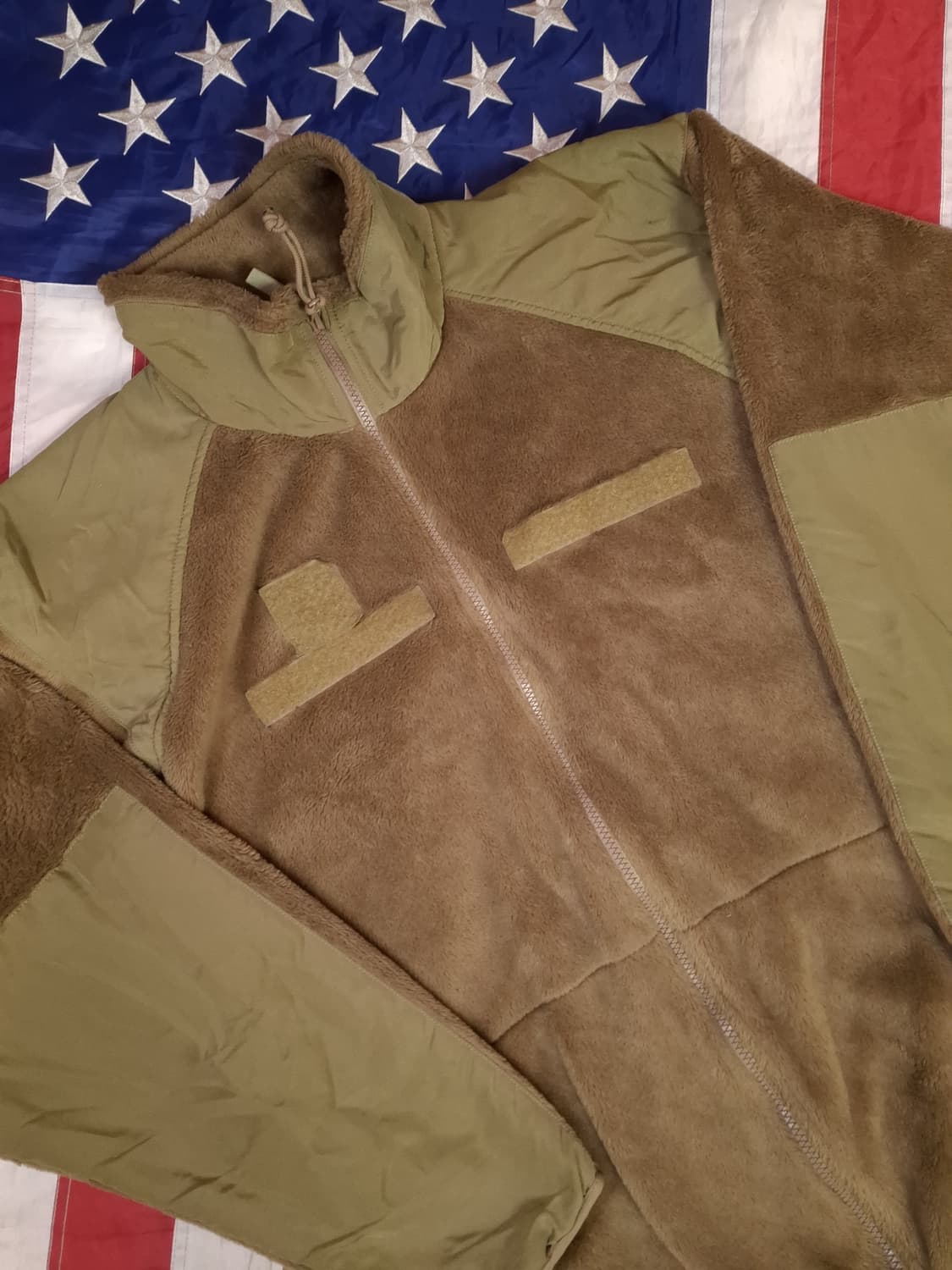 새제품 오리지날 미군 신형 OCP 폴라텍 후리스자켓 상품이미지2