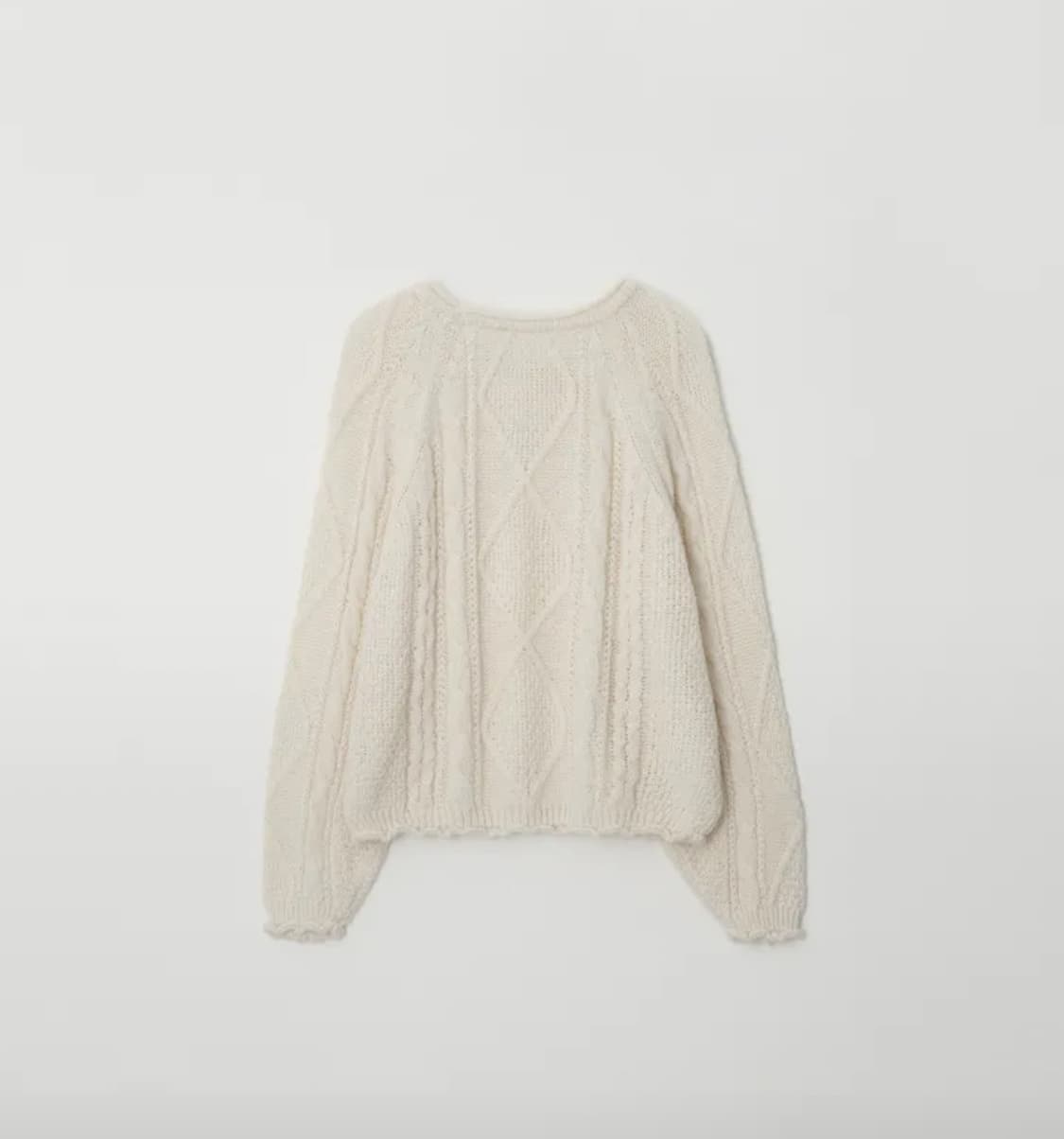 제니오 테디 케이블 니트 상품이미지1