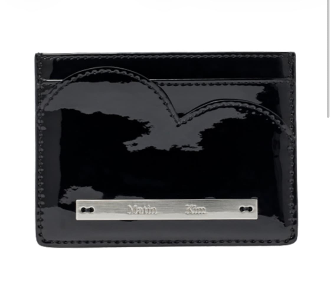 마뗑킴 하트 웨이브 에나멜 카드 지갑 상품이미지1