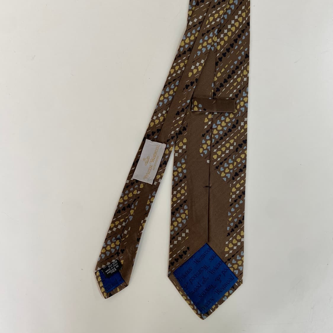 비비안웨스트우드 심플로고 정품 명품 넥타이(Vivienne)8.4cm 상품이미지2